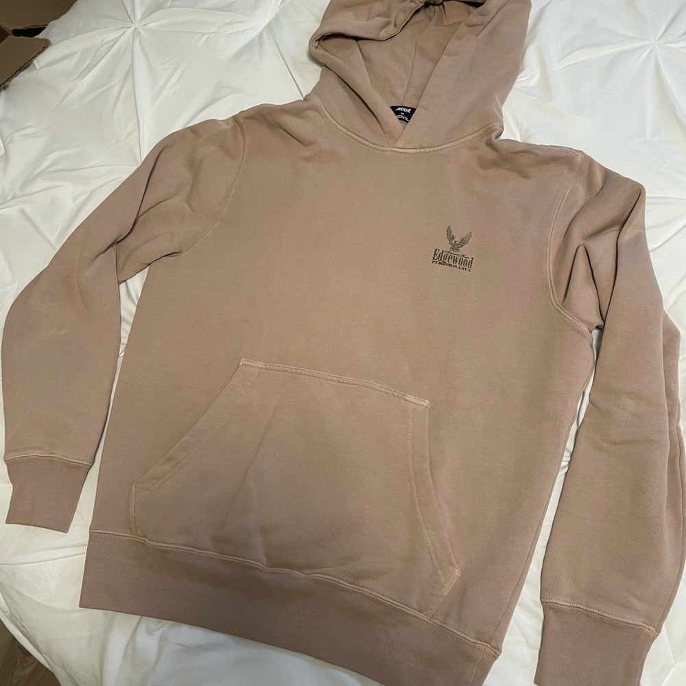 Wedgwood Tan Pullover Hoodie Sweatshirt